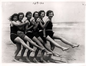 入浴美人、1924